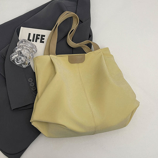 Damen elegante Hobo-Tasche aus hochwertigem Kunstleder mit breiten Griffen Nord Taschen