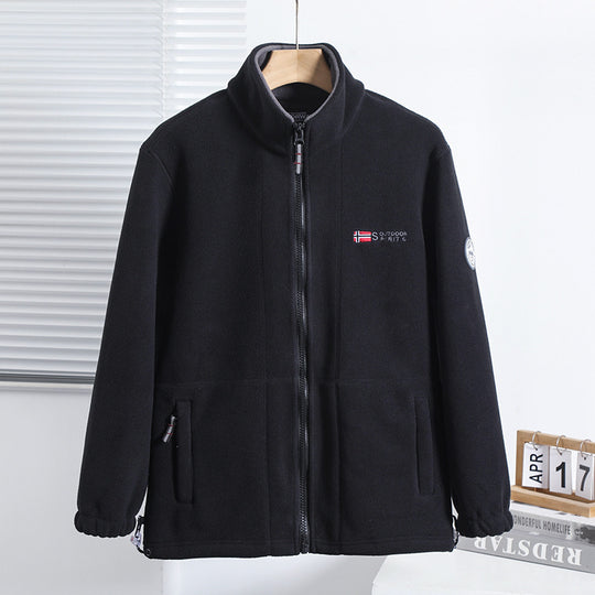 Herren Fleecejacke Nord Taschen
