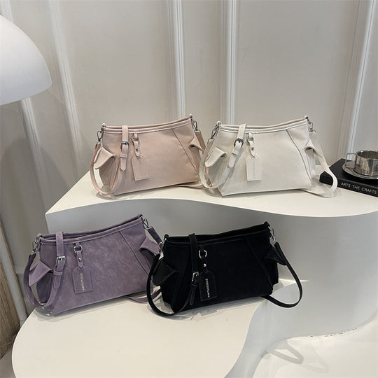 Damen Umhängetasche mit praktischem Reißverschluss und abnehmbarem Schulterriemen Nord Taschen