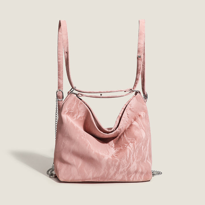 Damen Hobo-Tasche mit stylishen Falten und multifunktionalem Schulterriemen Nord Taschen