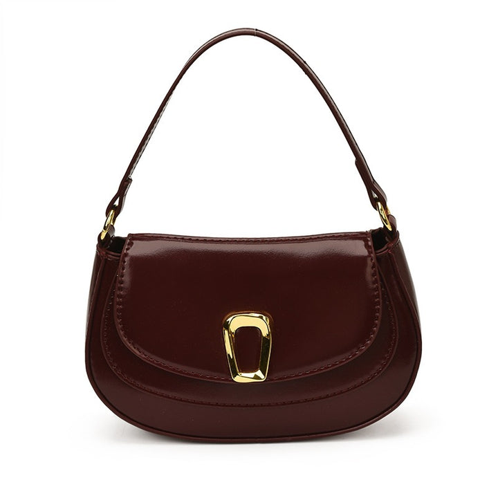 Damen Schultertasche mit elegantem Kettenverschluss und modischer Form Nord Taschen