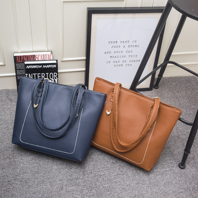 Damen elegante Tragetasche mit strukturiertem Kunstleder und modischem Stil Nord Taschen