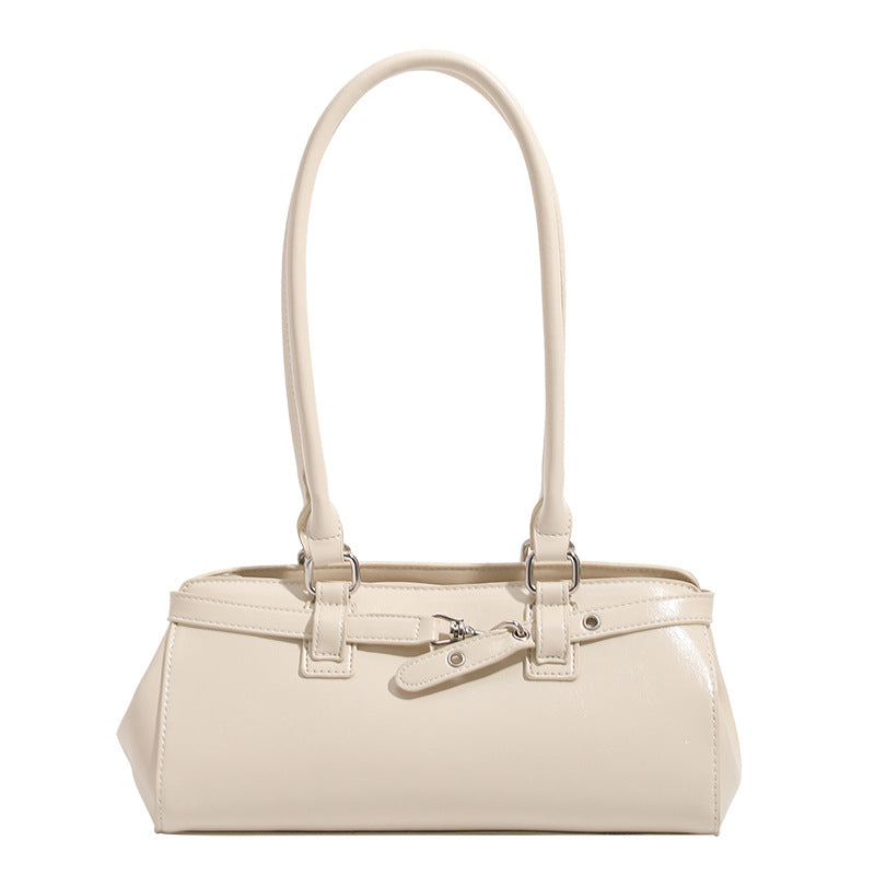 Damen elegante Kuvert-Tasche mit luxuriösem Griff und hochwertiger Lederstruktur Nord Taschen