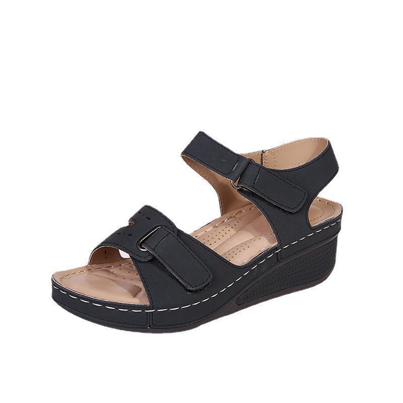 Damen bequeme Clogs mit verstellbaren Riemen und anatomischem Fußbett