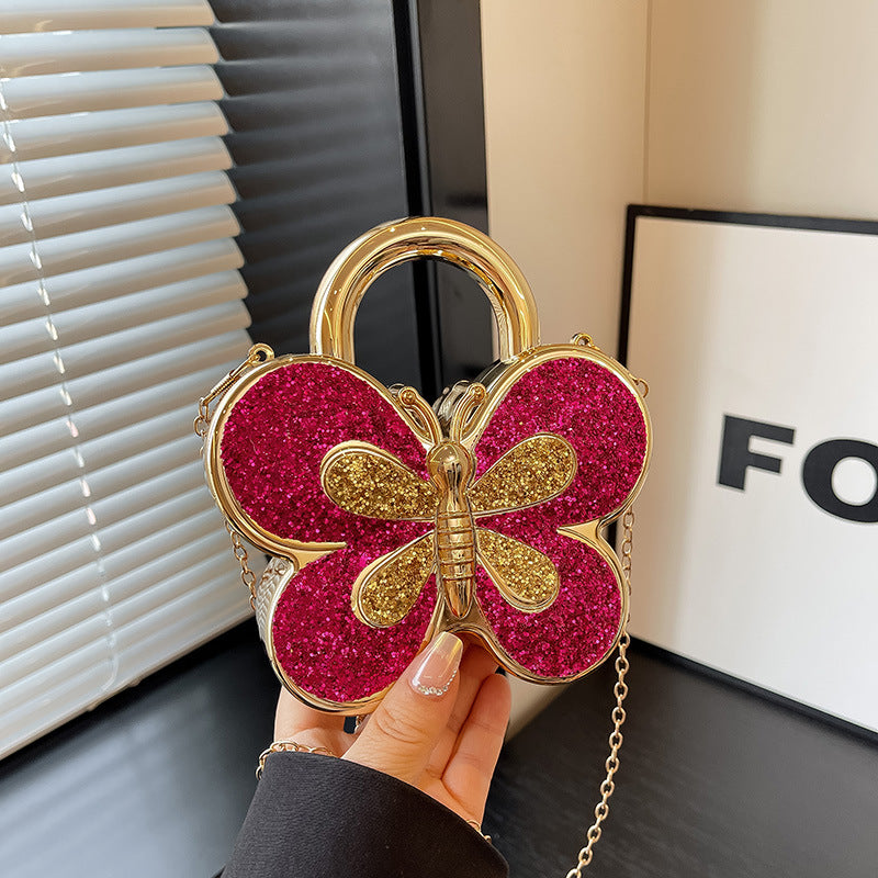 Damen Glamouröse Handtasche im Schmetterlingsdesign Nord Taschen