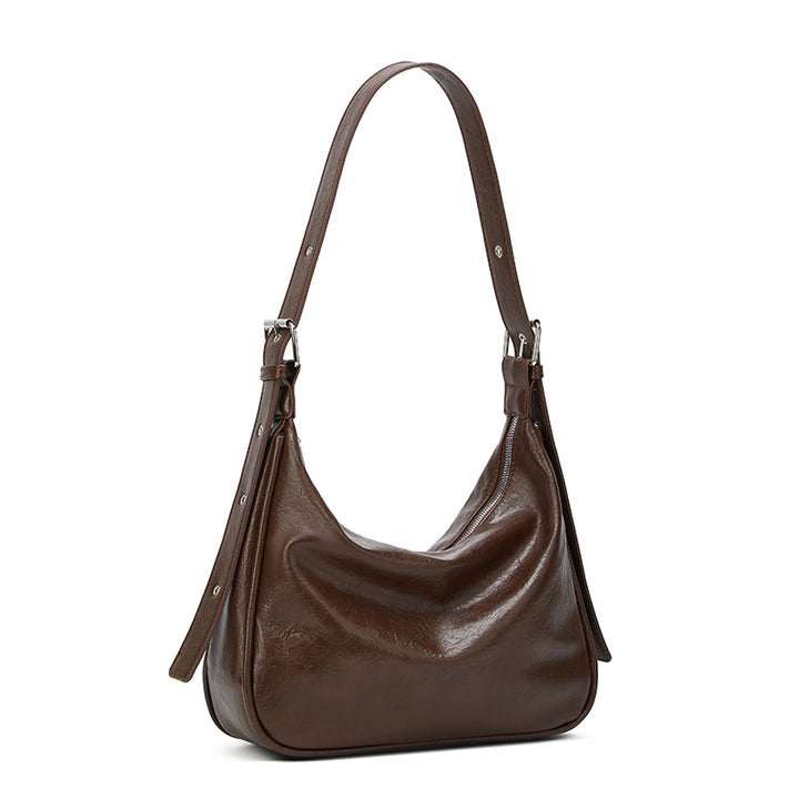 Damen Hobo-Tasche mit schickem Faltendesign und hochwertiger Kunstlederoberfläche Nord Taschen