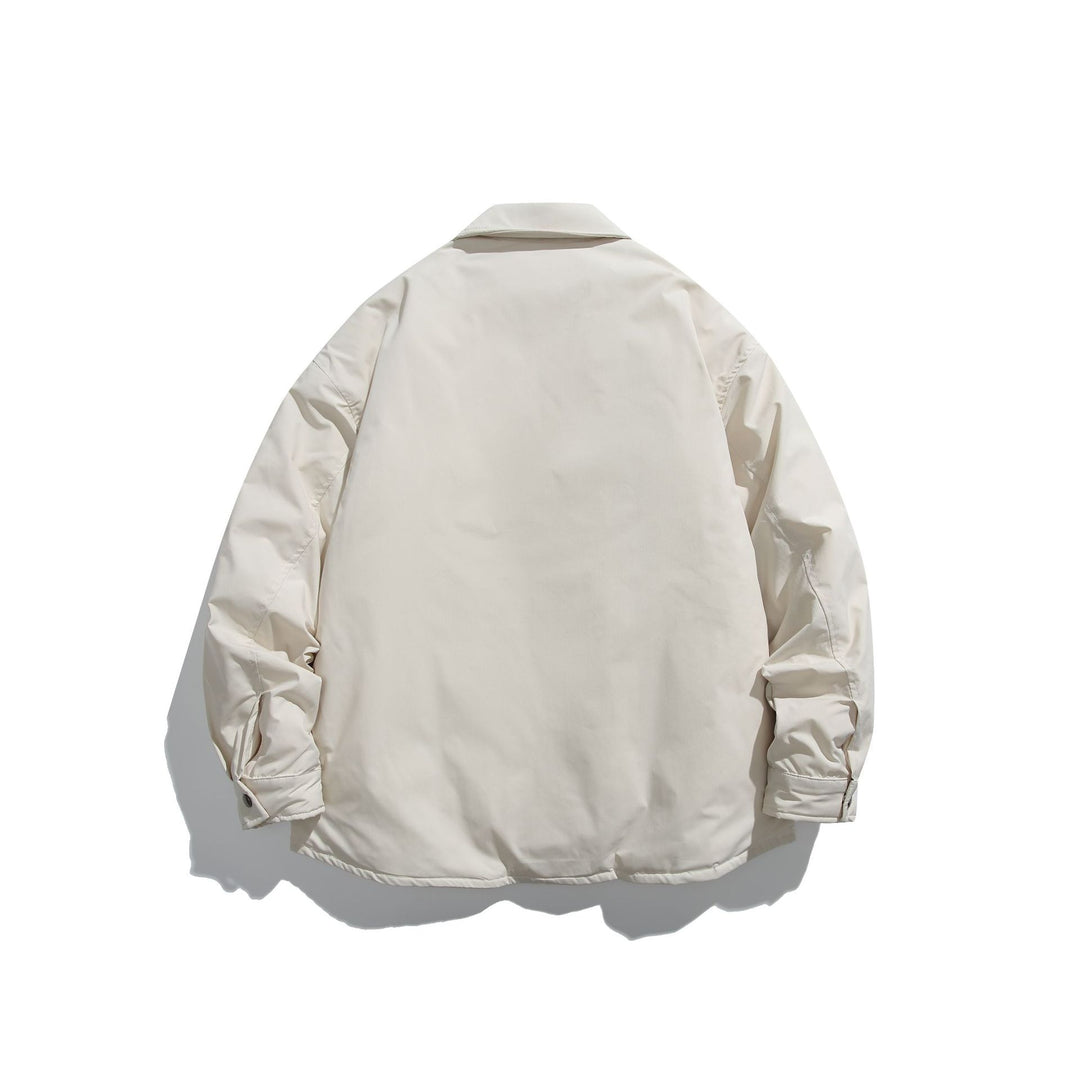 Unisex Wattierte Coach-Jacke mit Karofutter und Druckknopfleiste Nord Taschen