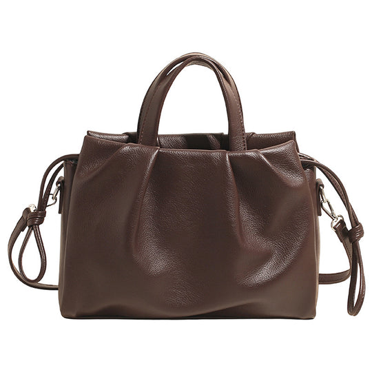 Damen Designer Handtasche mit strukturiertem Leder und abnehmbarem Schulterriemen Nord Taschen