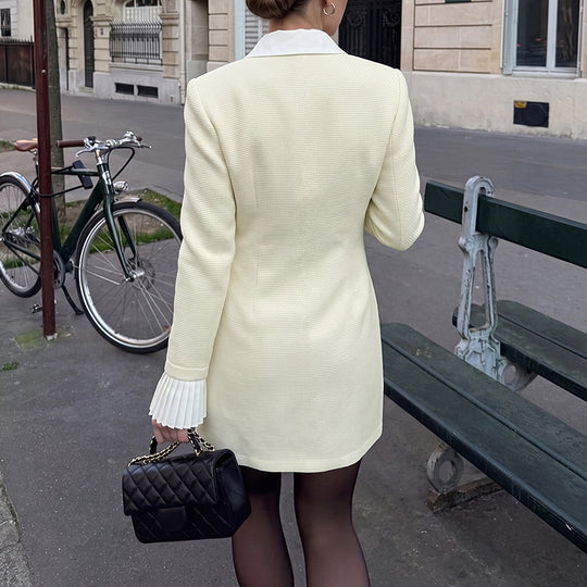 Damen Eleganter Blazer mit Knopfdetails Nord Taschen