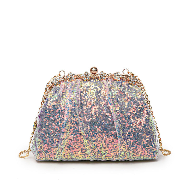 Damen glamouröse Abendtasche mit funkelnden Strassdetails Nord Taschen