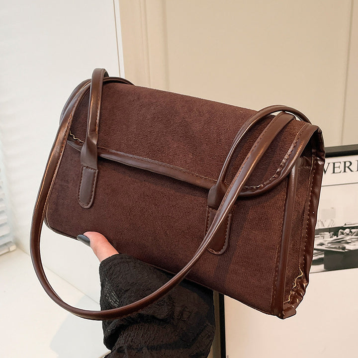 Damen modische Umhängetasche aus strukturiertem Material Nord Taschen