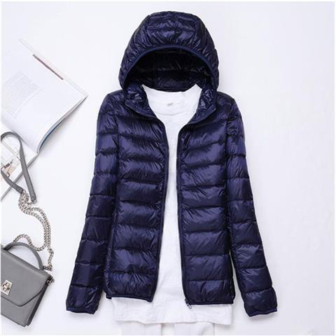 Urban Chic Leichtgewicht Daunenjacke