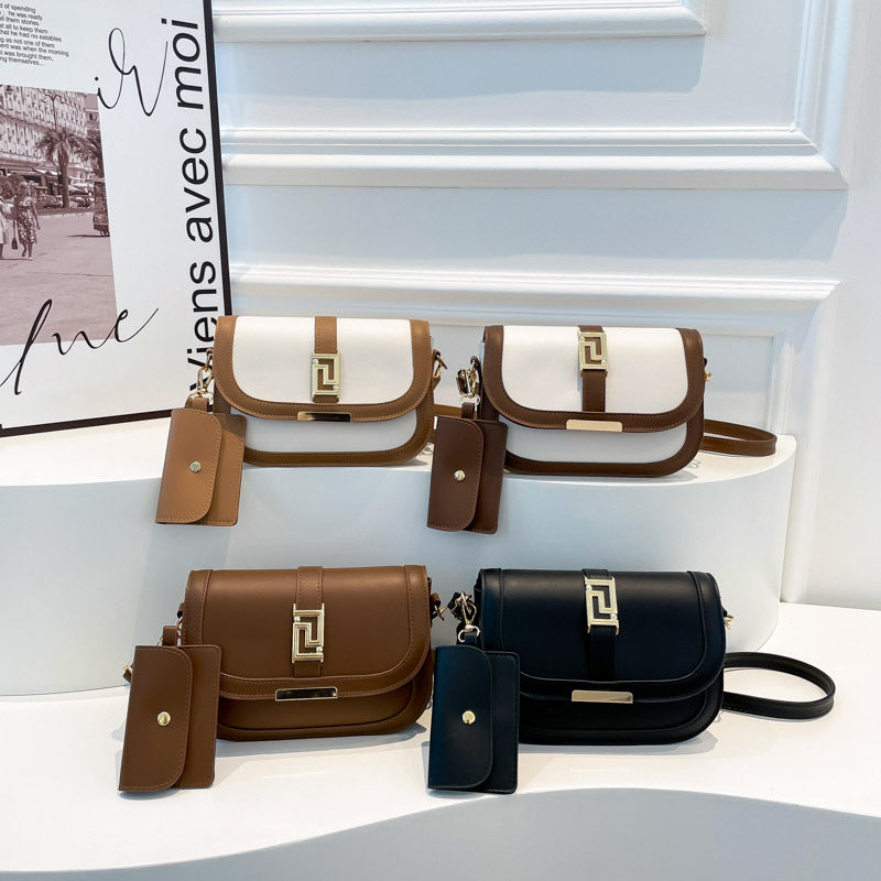 Damen elegante Umhängetasche mit abnehmbarem Münzfach Nord Taschen