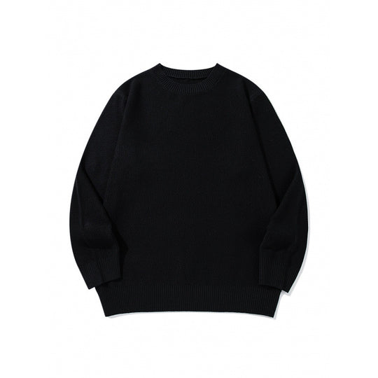 Unisex Boxy-Feinstrick-Pullover mit Waffelstruktur und geripptem Saum Nord Taschen