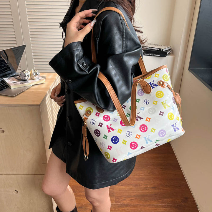 Damen modische Tragetasche mit originellem Muster Nord Taschen