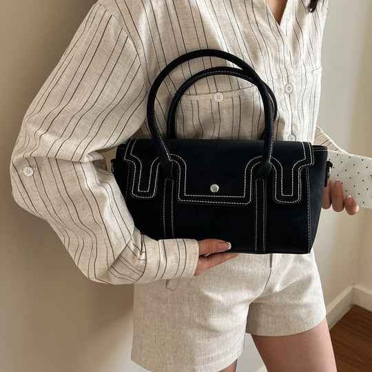 Damen Schultertasche mit strukturiertem Design und abnehmbaren Riemen Nord Taschen