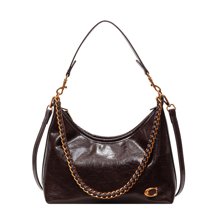 Damen elegante Handtasche mit Kettenakzenten Nord Taschen