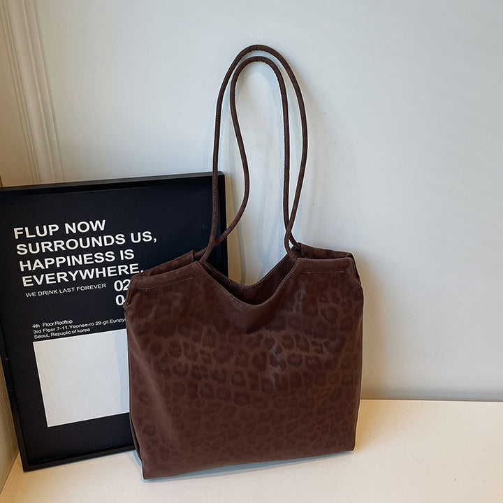 Damen Shopper-Tasche mit elegantem Leo-Design Nord Taschen