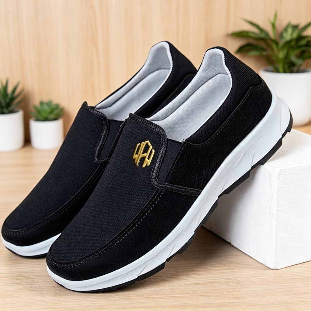 Herren Bequeme Slip-On Freizeitschuhe Nord Taschen