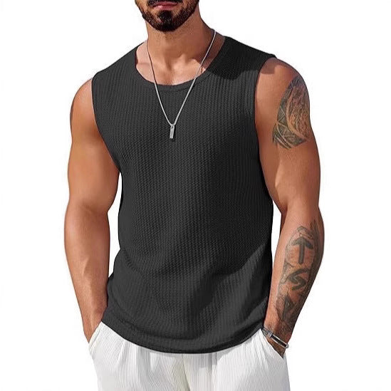 Herren Sportliches Tanktop mit atmungsaktiver Wabenstruktur Nord Taschen