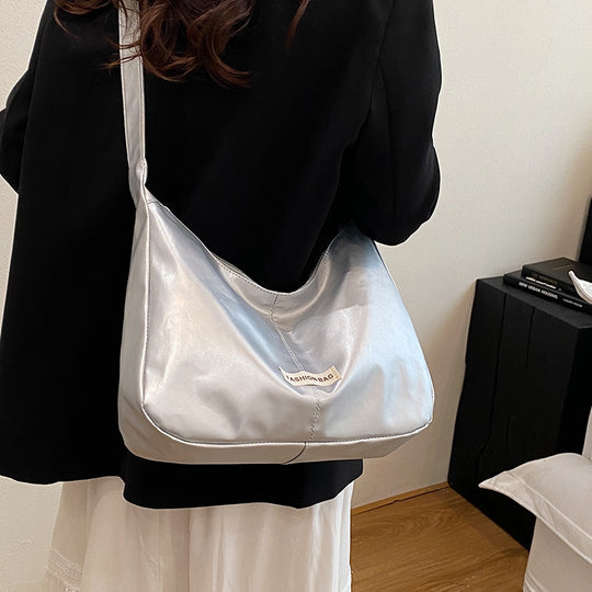 Damen lässige Hobo-Tasche aus hochwertigem Kunstleder mit verstellbarem Schultergurt Nord Taschen