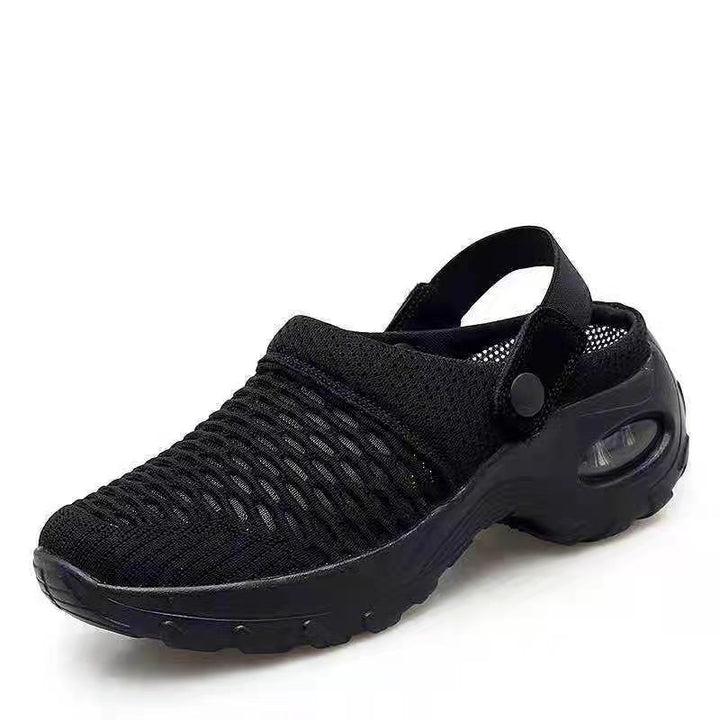 Damen  atmungsaktive Mesh-Clogs mit luftgepolsterter Dämpfungssohle und verstellbarem Fersenriemen Nord Taschen
