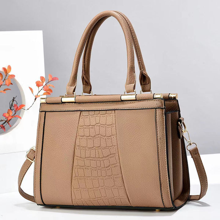 Damen elegante Handtasche mit luxuriösem Krokodillederdesign Nord Taschen