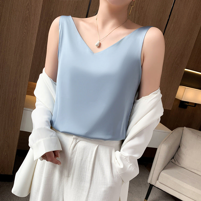 Seiden Damen Tanktop