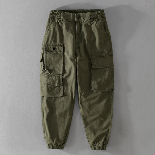 Herren Utility-Cargo-Jogger mit verstärkten Beintaschen und elastischem Knöchelbund Nord Taschen