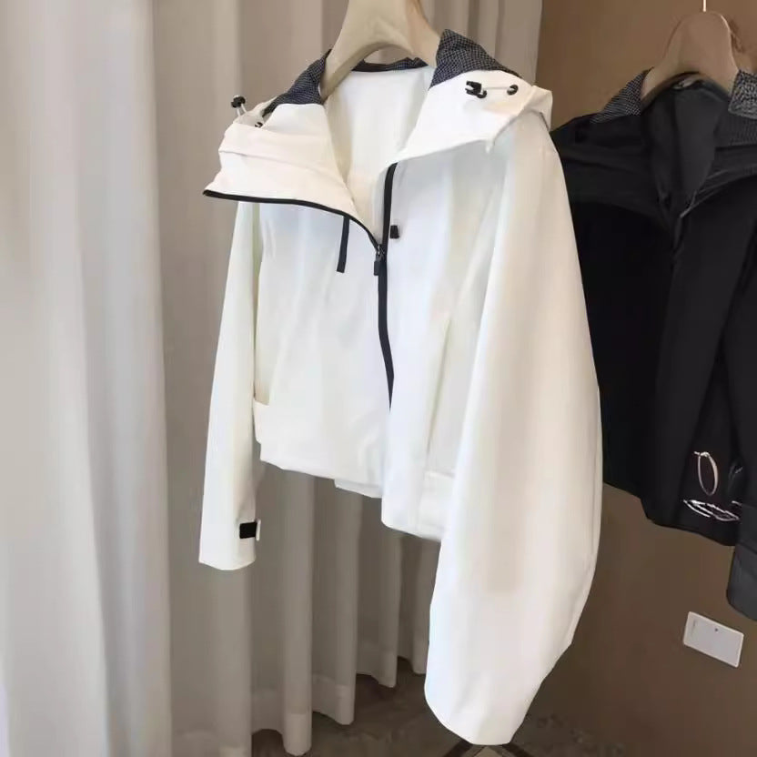 Damen winddichte Übergangsjacke Nord Taschen