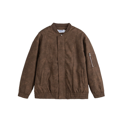 Unisex Boxy-wattierte Kapuzen‑Bomberjacke mit Veloursoptik, Cordkragen und Ärmel‑Zip Nord Taschen