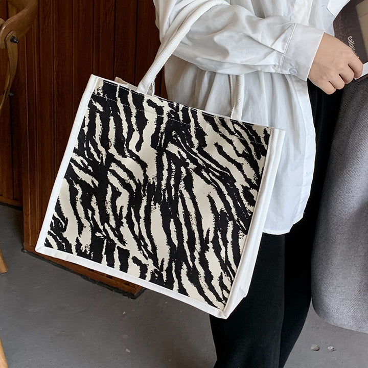 Damen modische Tragetasche mit Karomuster Nord Taschen