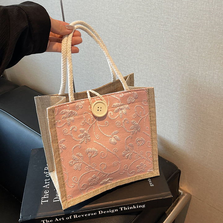 Damen Einkaufstasche mit zeitlosem floralen Design Nord Taschen