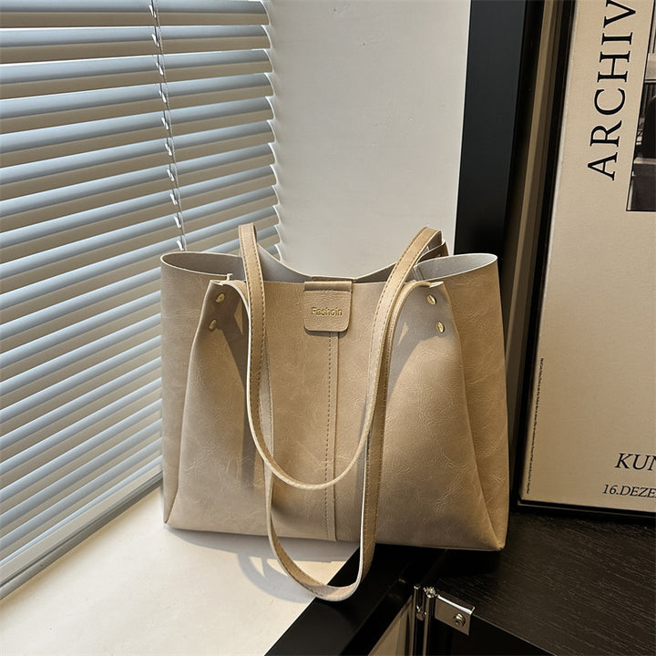Damen elegante Schultertasche aus hochwertigem Kunstleder Nord Taschen