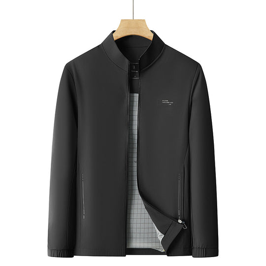 Herren Urbaner Stehkragen-Blouson mit minimalistischer Softshell-Optik Nord Taschen