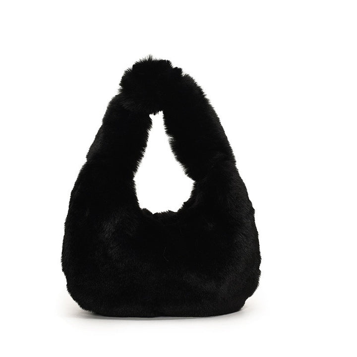 Damen Handtasche aus luxuriösem Kunstfell Nord Taschen