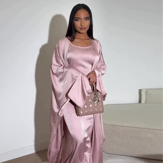 Damen elegante Maxikleid mit weitem Schnitt Nord Taschen