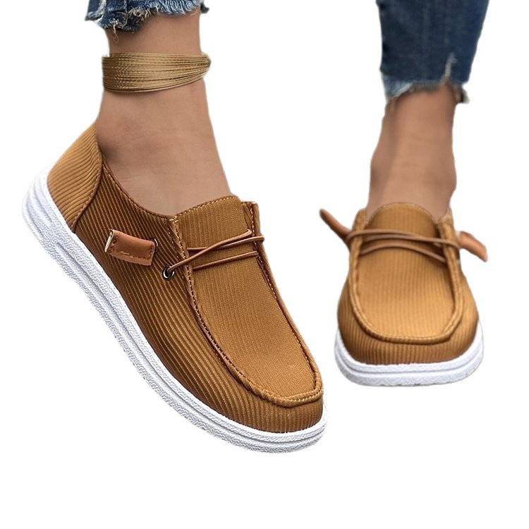 Damen Bequeme Slip-On Schuhe