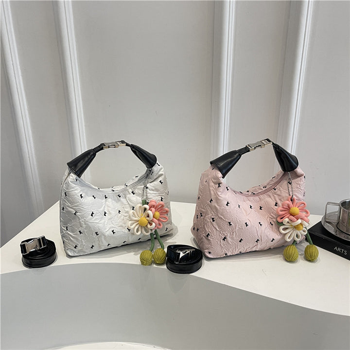 Damen modische Umhängetasche mit floralem Detail Nord Taschen