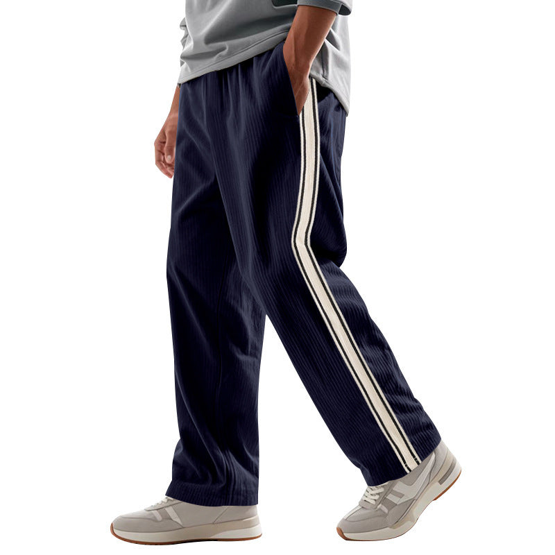 Herren Sportliche Freizeithose mit atmungsaktiven Einsätzen und komfortablem Kordelzug