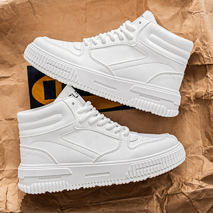 Damen High-Top Sneakers mit gepolsterter Knöchelstütze und rutschfester Sohle