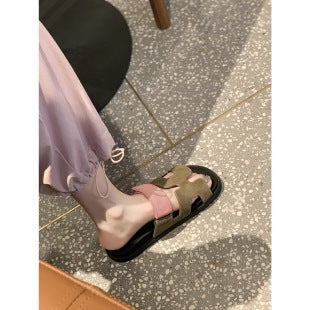 Damen Bequeme Riemensandalen mit anatomischer Fußbettgestaltung Nord Taschen