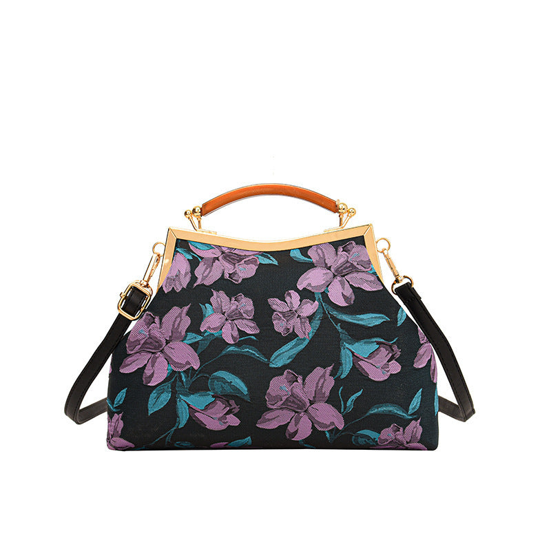 Damen elegante Handtasche mit floralem Design Nord Taschen 1780428170