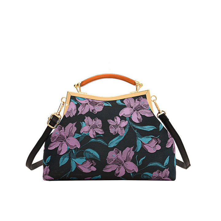 Damen elegante Handtasche mit floralem Design Nord Taschen 1780428170