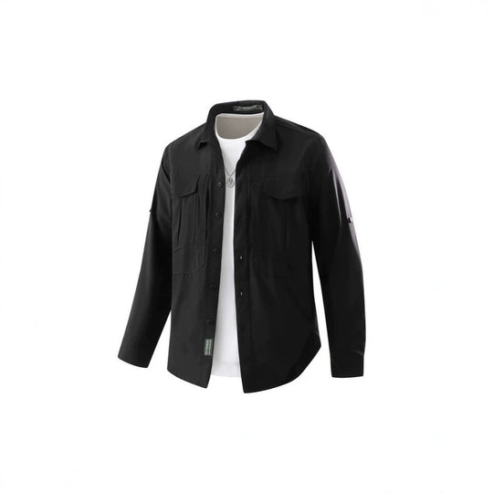 Herren Praktisches Outdoor-Hemd mit vielen Taschen Nord Taschen