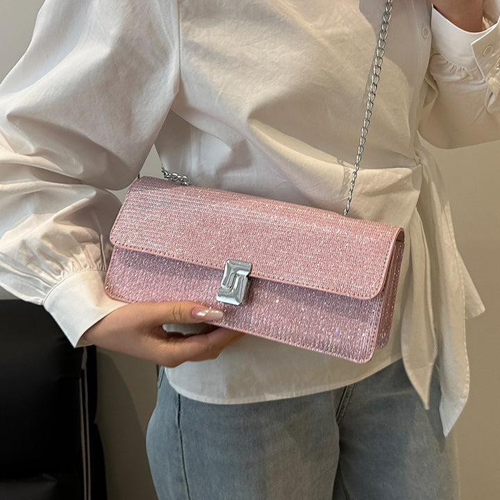 Damen elegante Clutch-Tasche mit funkelndem Obermaterial Nord Taschen