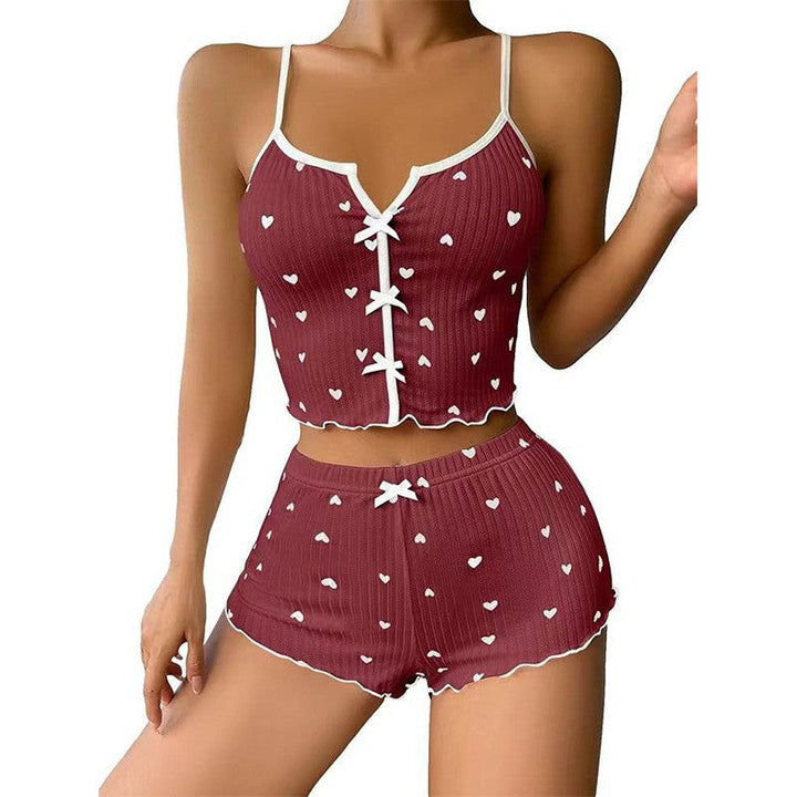 Bedrucktes Pyjama-Set