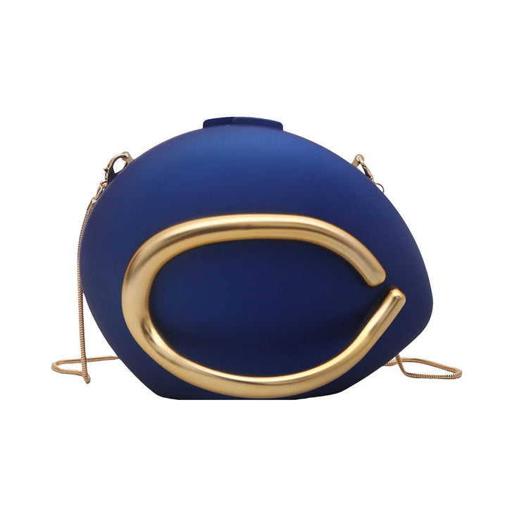 Damen Clutch Tasche mit elegantem Goldakzent Nord Taschen
