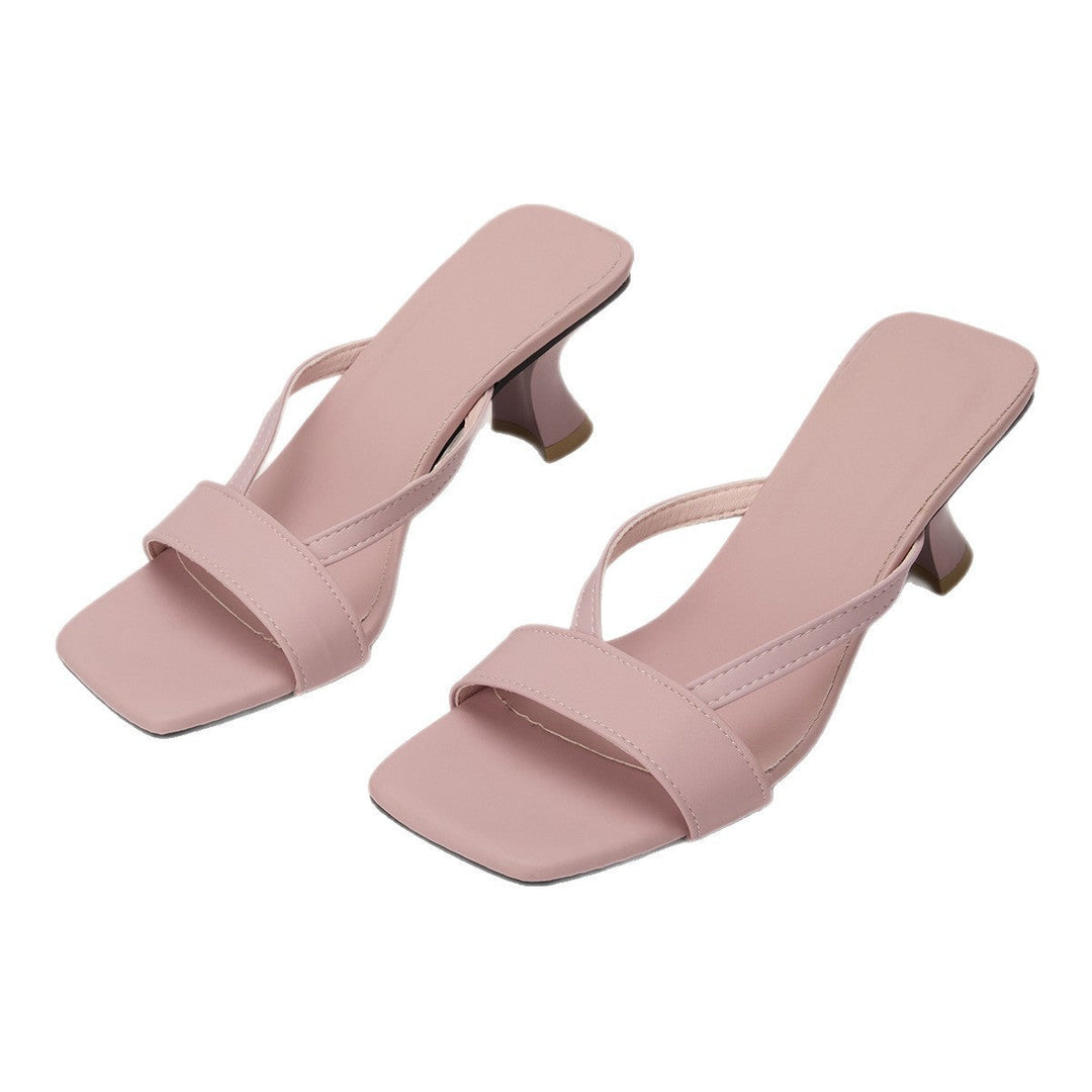 Damen Offene High-Heel Sandalen mit angesagtem Design