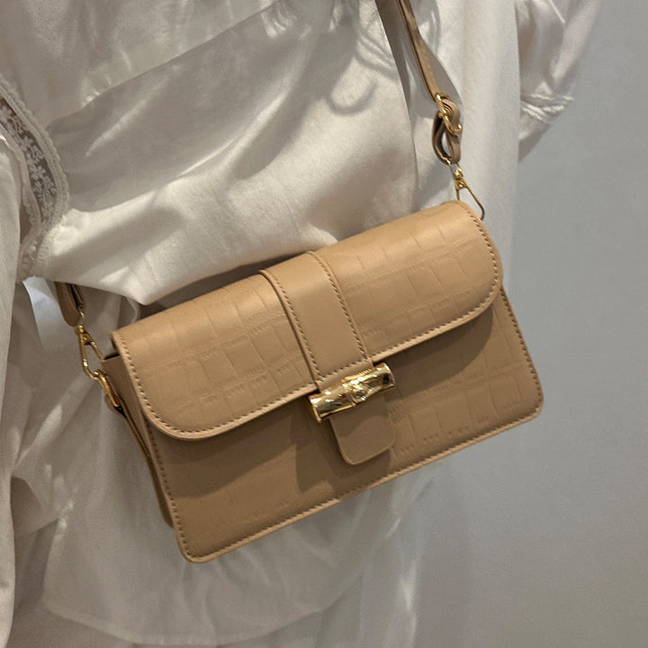 Damen Umhängetasche im eleganten Krokodilprägung Nord Taschen